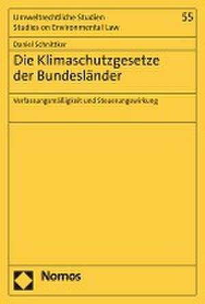 Die Klimaschutzgesetze der Bundesländer de Daniel Schnittker