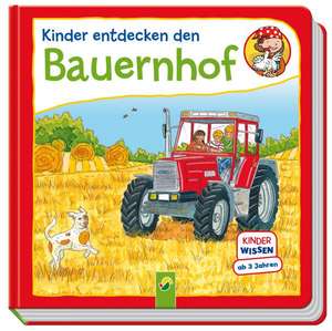 Kinder entdecken den Bauernhof