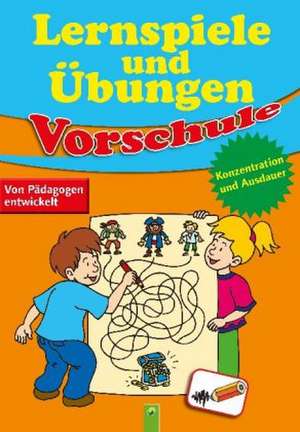 Lernspiele & Übungen Vorschule Konzentration und Ausdauer de Manfred Tophoven