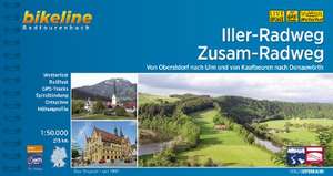 Iller-Radweg . Zusam-Radweg 1 : 50.000 de Esterbauer Verlag