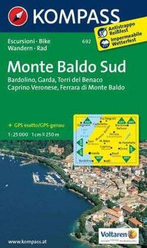 Monte Baldo Süd 1 : 25 000