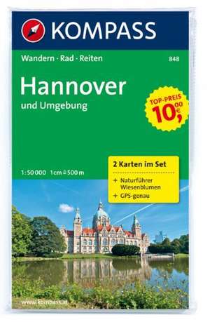 Hannover und Umgebung 1:50 000