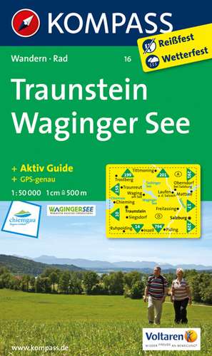 Traunstein - Waginger See 1:50 000