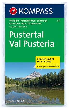 Pustertal - Val Pusteria 1 : 25 000