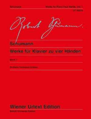 Werke für Klavier zu vier Händen de Robert Schumann