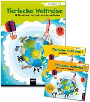 Tierische Weltreise, Paket (Buch und 2 Lieder-CDs) de Andrew Bond