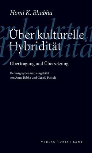 Über kulturelle Hybridität de Anna Babka