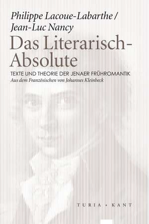 Das Literarisch-Absolute de Philippe Lacoue-Labarthe