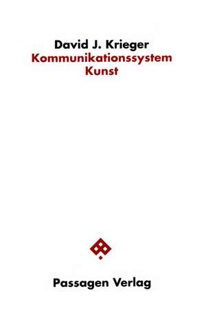 Kommunikationssystem Kunst de David J. Krieger