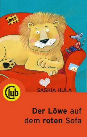 Der Löwe auf dem roten Sofa de Saskia Hula