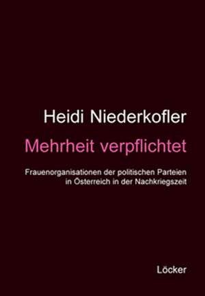 Mehrheit verpflichtet de Heidi Niederkofler