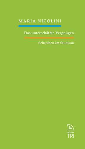 Das unterschätzte Vergnügen de Maria Nicolini