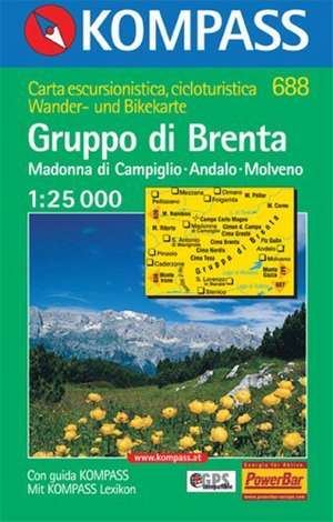 Gruppo di Brenta / Brentagruppe 1 : 25 000