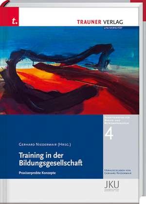 Training in der Bildungsgesellschaft de Gerhard Niedermair