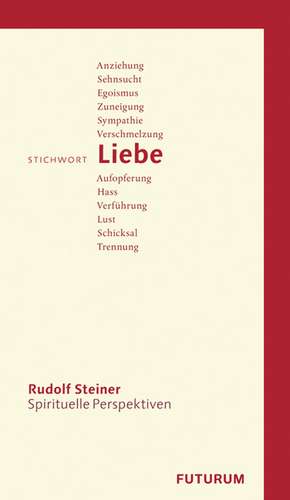 Stichwort Liebe de Rudolf Steiner