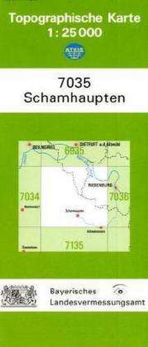 Schamhaupten 1 : 25 000