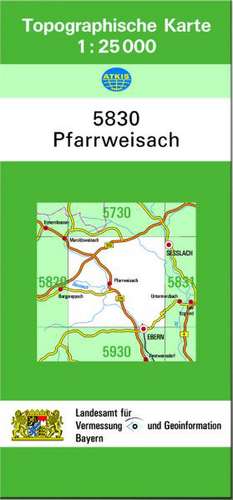 Pfarrweisach 1 : 25 000