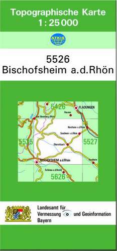 Bischofsheim a.d. Rhön 1 : 25 000