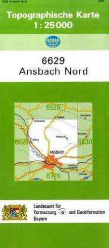 Ansbach Nord 1 : 25 000