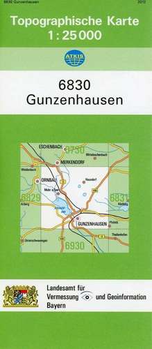 Gunzenhausen 1 : 25 000