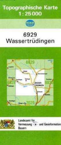 Wassertrüdingen 1 : 25 000