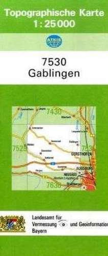 Gablingen 1 : 25 000