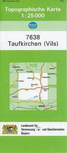 Taufkirchen (Vils) 1 : 25 000