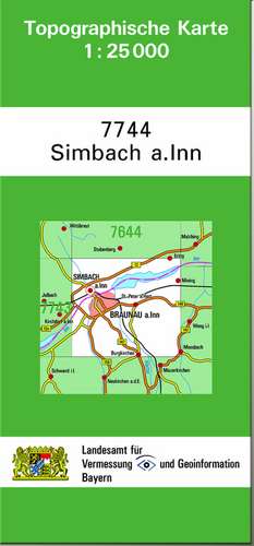 Simbach am Inn 1 : 25 000