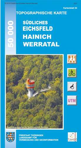 Südliches Eichsfeld - Hainich - Werratal 1 : 50 000