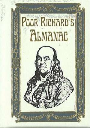 Poor Richard's Almanac Minibook - Limited Gilt-Edged Edition de Benjamin Franklin