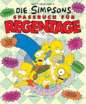 Simpsons Spaßbuch für Regentage de Matt Groening