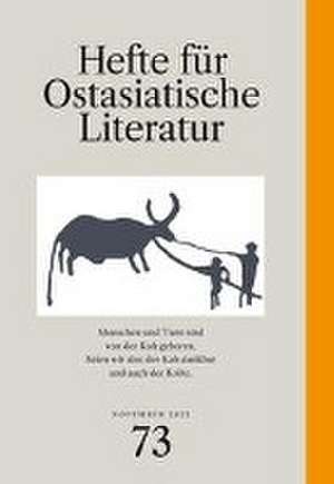 Hefte für ostasiatische Literatur 73 de Asa B. Wuthenow