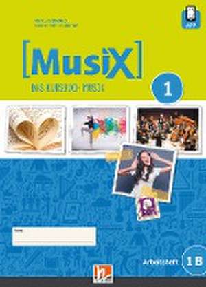 MusiX 1. Arbeitsheft 1B. Neuausgabe 2019. Ausgabe Deutschland, Klasse 6 de Markus Detterbeck