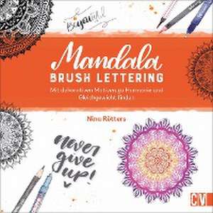 Mandala Brush Lettering de Nina Rötters