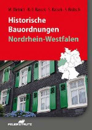 Historische Bauordnungen - Nordrhein-Westfalen de Matthias Dietrich