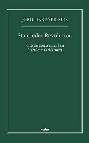 Staat oder Revolution de Jörg Finkenberger