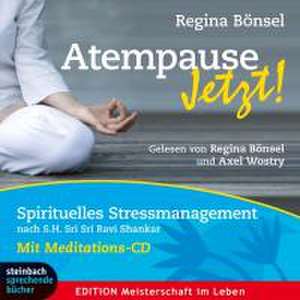 Atempause Jetzt! de Regina Bönsel