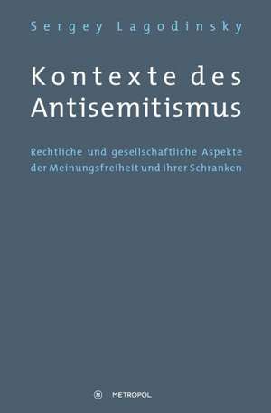 Kontexte des Antisemitismus de Sergey Lagodinsky