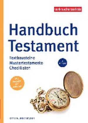 Handbuch Testament de Otto N. Bretzinger