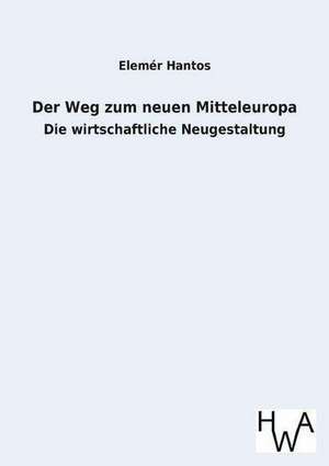 Der Weg Zum Neuen Mitteleuropa: Ein Lehrbuch Von 1922. Fur Studierende Und Konstrukteure de Elemér Hantos