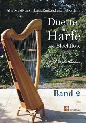 Duette für Harfe und Blockflöte Band 02 de Monika Mandelartz