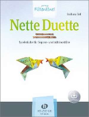 Nette Duette (mit Audio-Download) de Barbara Ertl