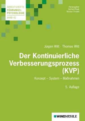 Der Kontinuierliche Verbesserungsprozess (KVP) de Jürgen Witt