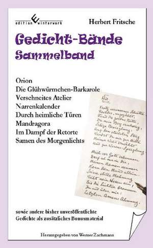 Gedicht-Bände - Sammelband de Herbert Fritsche