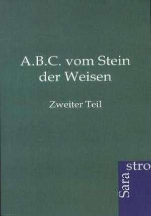 A.B.C. vom Stein der Weisen de Ohne Autor