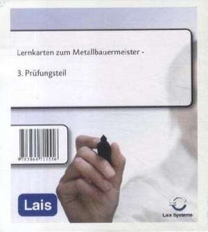 Lernkarten zum Metallbauermeister