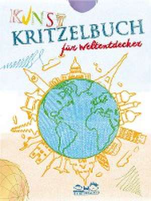 Kunstkritzelbuch für Weltentdecker de Hendrik Hellige