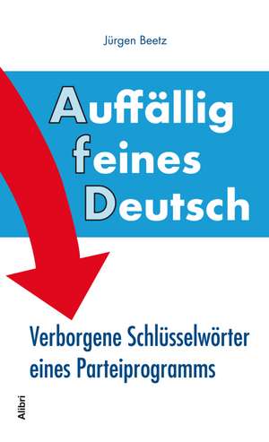 Auffällig feines Deutsch de Jürgen Beetz