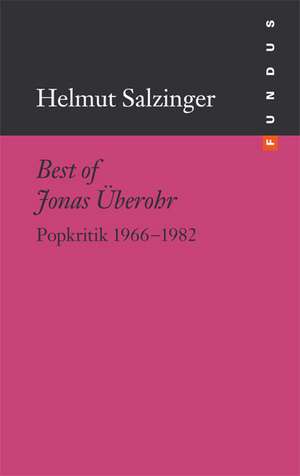 Best of Jonas Überohr de Helmut Salzinger