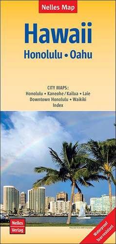 Nelles Map Hawaii: Honolulu, Oahu 1 : 150 000